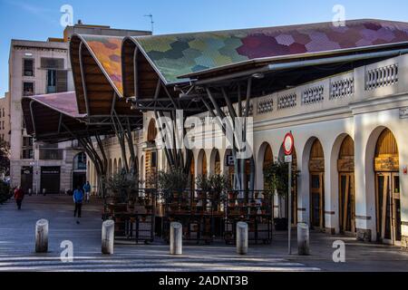 Mercado de Santa Caterina, Barcellona, Spagna Foto Stock