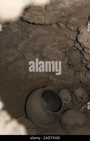 Necropoli di San Juan del Rosario, Altiplano meridionale, Salar de Uyuni, Dipartimento Potosi, Southwest Bolivia, America Latina Foto Stock