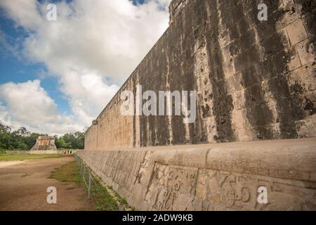 Juego de Pelota - Parco giochi a sfera a Chichen Itza Foto Stock