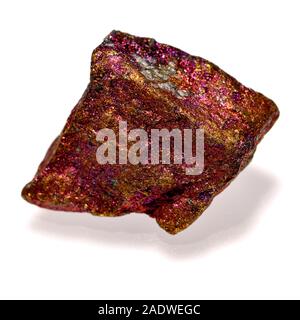 Pavone o minerale calcopirite - di minerale di rame Foto Stock