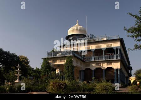 30 set 2005 l'Anand Bhavan o Swaraj Bhavan. Ex residenza della famiglia Nehru-Gandhi, ora un museo Allahabad, Prayagraj Uttar Pradesh, India Foto Stock