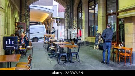 La Chapter House caffetteria ristorante Melbourne Victoria Australia. Foto Stock