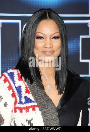 HOLLYWOOD, CA - Dicembre 04: Garcelle Beauvais assiste la premiere del XX Century Fox 'Spie in Disguise" a El Capitan theater sul dicembre 04, 2019 a Los Angeles, California. Foto Stock