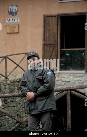 Piercarlo di Giambattista, Italia, Abruzzo, Anversa degli Abruzzi, riserva naturale delle gole del Sagittario Foto Stock