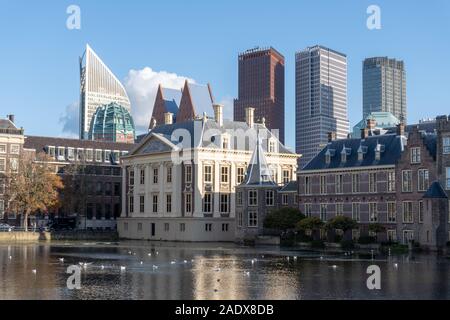 Il Binnenhof, la posizione del governo olandese a L'Aia Foto Stock