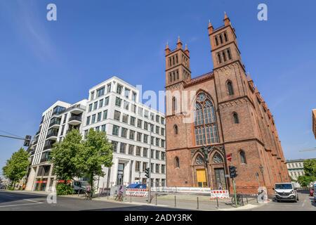 Friedrichswerdersche Kirche, Werderscher Markt, nel quartiere Mitte di Berlino, Deutschland Foto Stock