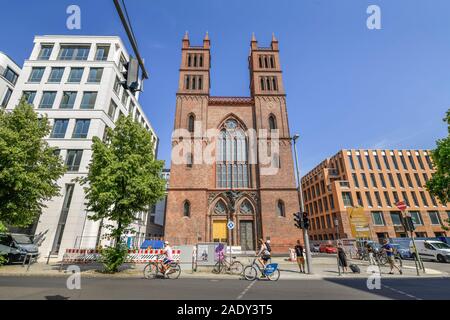 Friedrichswerdersche Kirche, Werderscher Markt, nel quartiere Mitte di Berlino, Deutschland Foto Stock