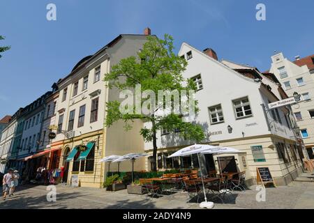 Ristorante zum Nussbaum, Propststrasse, Nikolaiviertel, Mitte di Berlino, Deutschland Foto Stock