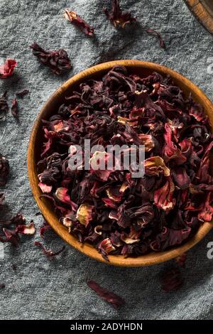 Organico secco Giamaica Flower Hibiscus per tè Foto Stock