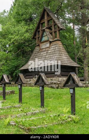 Cimitero di guerra austriaco No. 60 Al Małastowska Pass, da Dusan Jurkovic, Polonia Foto Stock