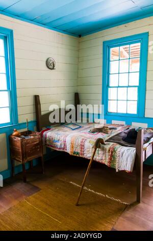 Montare Locus Inn sulla Natchez Trace Parkway MS Mississippi noto anche come "Vecchio Natchez Trace', è uno storico sentiero forestale all'interno di Stati Uniti Foto Stock