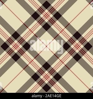 Modello di tartan. Plaid scozzese. Gabbia scozzese. Scozzese sfondo a scacchi. Musica Tradizionale Scozzese ornamento. Tessuto senza cuciture texture. Vector illustrat Illustrazione Vettoriale