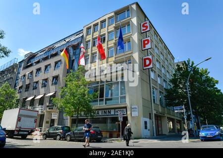 Kurt-Schumacher-Haus, Müllerstraße, Wedding, Mitte di Berlino, Deutschland Foto Stock