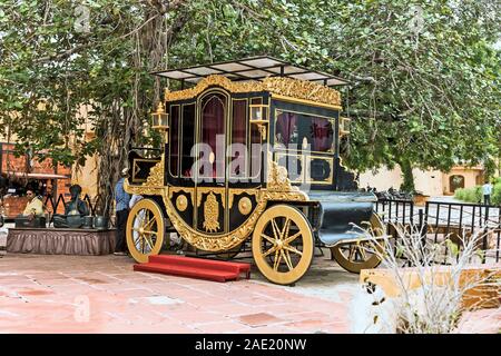 Carrozza a cavallo, Jaipur, Rajasthan, India, Asia Foto Stock