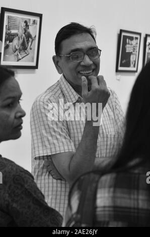 Mostra fotografica di Jagdish Agarwal, Galleria d'Arte di Jehangir, Bombay, Mumbai, Maharashtra, India, Asia Foto Stock