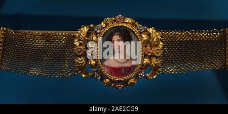 Bracciale del XVIII secolo, gioielli di russo corte imperiale, XVIII-XIX secolo, la Russia. Foto Stock