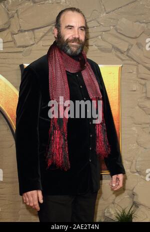 Rory McCann assiste il Regno Unito Premiere di JUMANJI: il livello successivo di Odeon BFI Cinema IMAX a Londra. Foto Stock