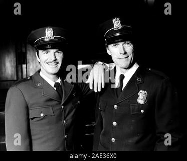 CLINT EASTWOOD e Burt Reynolds nel calore della città (1984), diretto da Richard Benjamin. Credito: WARNER BROTHERS / Album Foto Stock