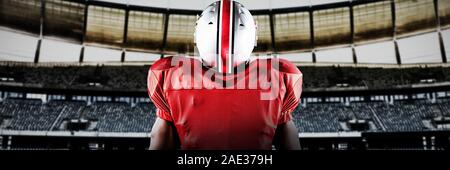 Immagine composita del giocatore di football americano Foto Stock