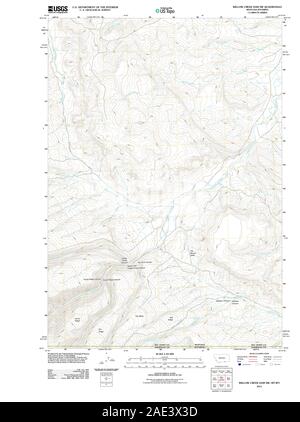 MT Willow Creek Dam SW 20110706 TM il restauro Foto Stock