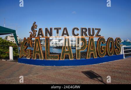 Isla Santa Cruz, Isole Galapagos, Ecuador Foto Stock