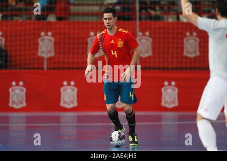 A Torrejon de Ardoz, Spagna. 3 dicembre, 2019. Bebe (ESP) Futsal : internazionale amichevole tra Spagna 9-1 Giappone presso il Pabellon Muncipal Jorge Garbajosa a Torrejon de Ardoz, Spagna . Credito: Mutsu Kawamori/AFLO/Alamy Live News Foto Stock