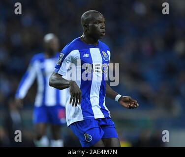 Porto, Portogallo. 06 Dic, 2019. 2° dicembre 2019; Dragao Stadium, Porto, Portogallo; campionato portoghese calcio, FC Porto versus Pacos de Ferreira; Vincent Aboubakar di FC Porto - Editoriale usare carte di credito: Azione Plus immagini di sport/Alamy Live News Foto Stock