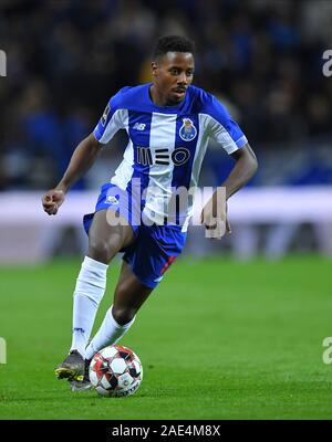 Porto, Portogallo. 06 Dic, 2019. 2° dicembre 2019; Dragao Stadium, Porto, Portogallo; campionato portoghese calcio, FC Porto versus Pacos de Ferreira; Wilson Manaf&#xe1; di FC Porto - Editoriale usare carte di credito: Azione Plus immagini di sport/Alamy Live News Foto Stock