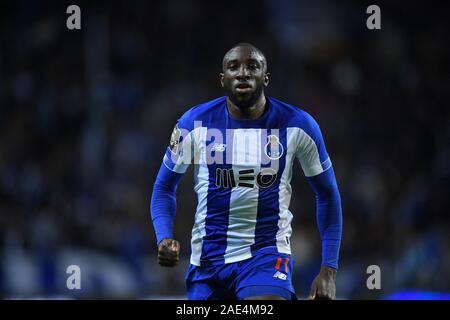 Porto, Portogallo. 06 Dic, 2019. 2° dicembre 2019; Dragao Stadium, Porto, Portogallo; campionato portoghese calcio, FC Porto versus Pacos de Ferreira; Moussa Marega di FC Porto - Editoriale usare carte di credito: Azione Plus immagini di sport/Alamy Live News Foto Stock