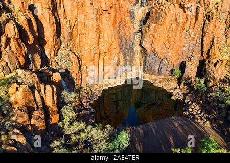 Python Pool, Chichester Range, Pilbara, Australia Occidentale Foto Stock