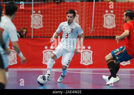 A Torrejon de Ardoz, Spagna. 3 dicembre, 2019. Yuki Murota (JPN) Futsal : internazionale amichevole tra Spagna 9-1 Giappone presso il Pabellon Muncipal Jorge Garbajosa a Torrejon de Ardoz, Spagna . Credito: Mutsu Kawamori/AFLO/Alamy Live News Foto Stock