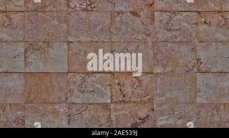 Texture di sfondo di mattonelle rettangolari. Foto Stock