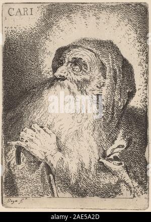 Un dipinto di Francisco de Goya intitolato "Caritas", raffigurante volti umani espressivi, gesti emotivi e studio dettagliato delle figure caratteristici dell'arte spagnola del tardo XVIII e dell'inizio del XIX secolo. Foto Stock