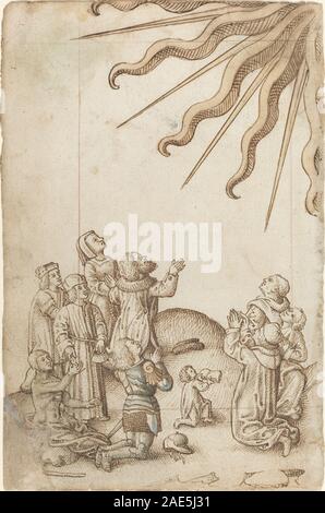 Ruotare il vostro corpo come culto [fol. 37 tergo]; c. 1512/1515 francese agli inizi del XVI secolo, girare il tuo corpo come culto (fol 37 tergo), c 1512-1515 Foto Stock