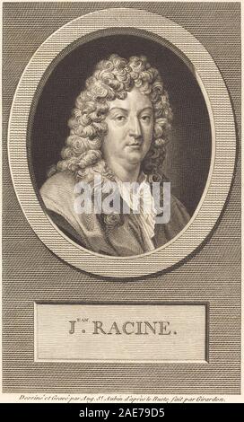 Jean Racine; 1806data Augustin de Saint-Aubin, Jean Racine, 1806 Foto Stock