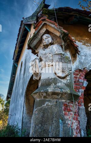 Vecchia Fucina in Strzybnik in Polonia meridionale Foto Stock