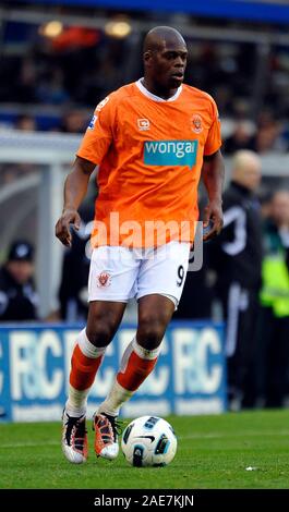 23 Ottobre 2010 - Premier League Football - Birmingham City Vs Blackpool - Marlon Harewood. Fotografo: Paolo Roberts / Uno in alto. Foto Stock