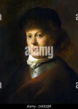Ritratto Harmenszoon Rembrandt van Rijn 1606-1669 da 1629 Jan Lievens (24 Ottobre 1607 - 4 giugno 1674), olandese Nei Paesi Bassi, Olanda, Foto Stock