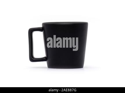 Tazza o tazza alta isolata su sfondo bianco Foto Stock