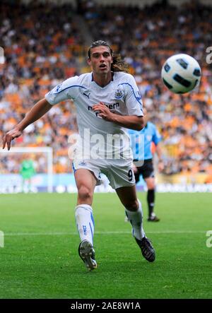 WOLVERHAMPTON, Regno Unito, 28 agosto 2010:durante il Premiership Match tra Wolverhampton Wanderers e Newcastle United at Molineux, Wolverhampton, Regno Unito. Fotografo:Paul Roberts / OneUpTop/Alamy. Foto Stock