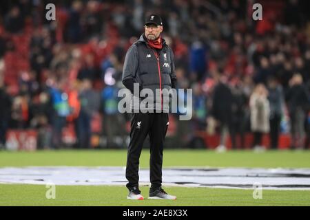 Il 27 novembre 2019, Anfield, Liverpool, in Inghilterra; la UEFA Champions League, Liverpool v Napoli : Liverpool Manager, Jurgen Klopp Credito: Mark Cosgrove/news immagini Foto Stock