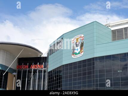 Xxi Aprile 2012. Calcio - Campionato nPower Football - Coventry City Vs Doncaster Rovers. Vista generale (GV) di Ricoh Arena, casa di Coventry City. Fotografo: Paolo Roberts/OneUpTop/Alamy. Foto Stock