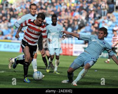 Xxi Aprile 2012. Calcio - Campionato nPower Football - Coventry City Vs Doncaster Rovers. . Fotografo: Paolo Roberts/OneUpTop/Alamy. Foto Stock