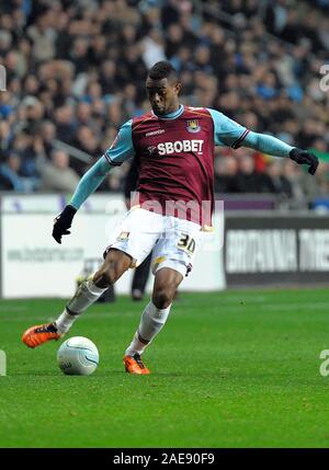 19 Novembre 2011 - Championsip npower Football - Coventry City vs West Ham United. West Ham Frederic Piquionne. Fotografo: Paolo Roberts / OneUpTop/Alamy. Foto Stock