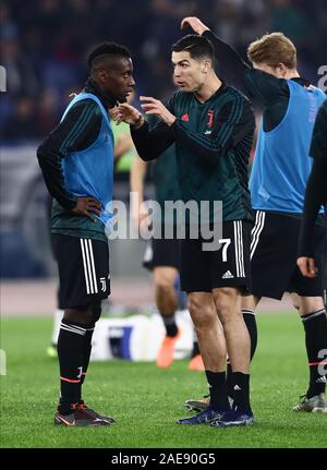 Stadio Olympico, Roma, Italia. Il 7 dicembre, 2019. Serie A CALCIO, Lazio contro la Juventus; Cristiano Ronaldo della Juventus - Editoriale usare carte di credito: Azione Plus sport/Alamy Live News Foto Stock