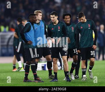 Stadio Olympico, Roma, Italia. Il 7 dicembre, 2019. Serie A CALCIO, Lazio contro la Juventus; Cristiano Ronaldo della Juventus - Editoriale usare carte di credito: Azione Plus sport/Alamy Live News Foto Stock