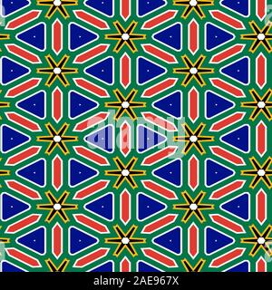Seamles modello ripetitivo - Computer illustrazione grafica Foto Stock