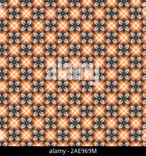 Seamles modello ripetitivo - Computer illustrazione grafica Foto Stock