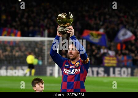 Barcellona, Spagna. 07Th Dec, 2019. Barcellona, 07-12-2019. LaLiga 2019/ 2020, la data 16. Barcellona - Mallorca. Credito: Pro scatti/Alamy Live News Foto Stock