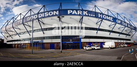 LIVERPOOL, in Inghilterra - maggio 14,2015 : Goodison Park è la casa di Everton Football Club è un club di calcio della Premier League inglese in base a Liverpool. Foto Stock